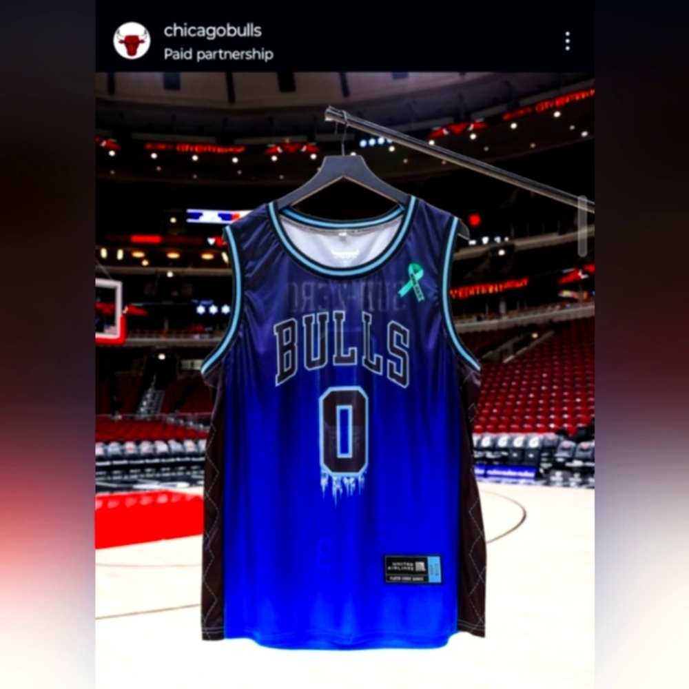 Chicago Bulls Players Series Jerseys Coby White "Sub-Zero" SGA 3/11/2024